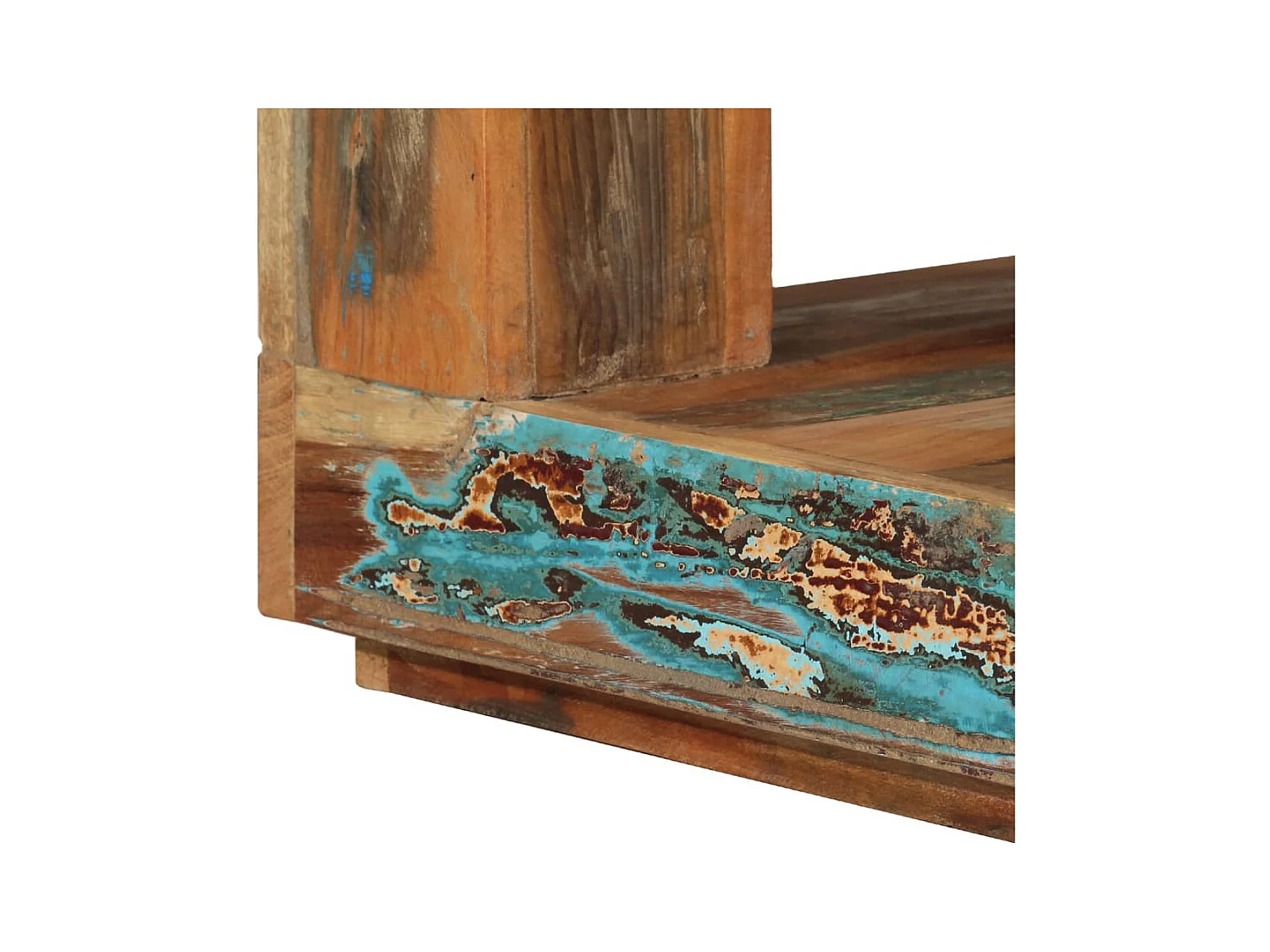 Table basse 45x45x40 cm Bois de récupération massif