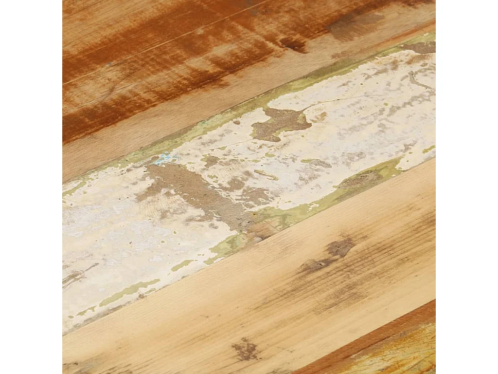 Table basse 45x45x40 cm Bois de récupération massif