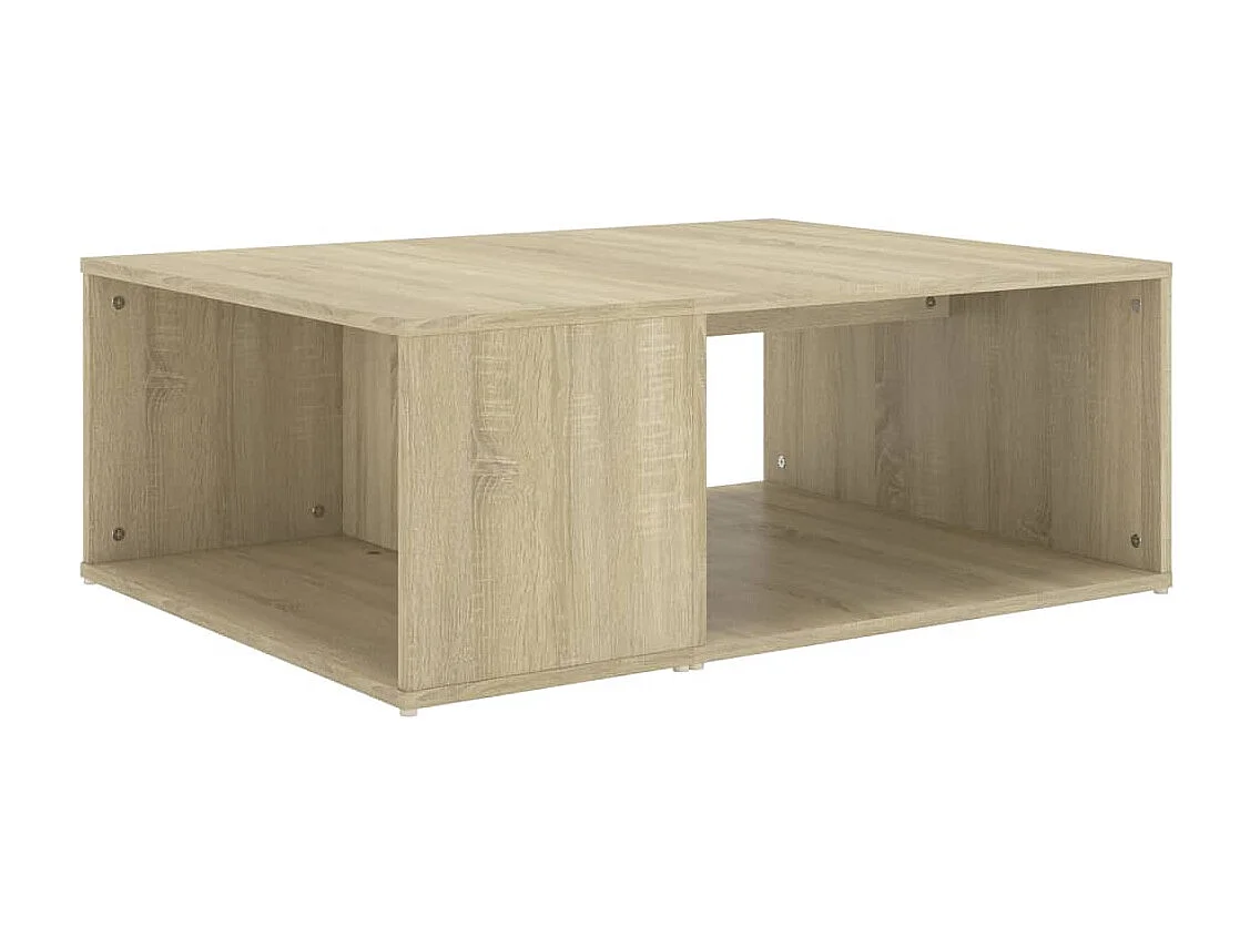 Table basse chêne sonoma 90x67x33 cm bois d'ingénierie