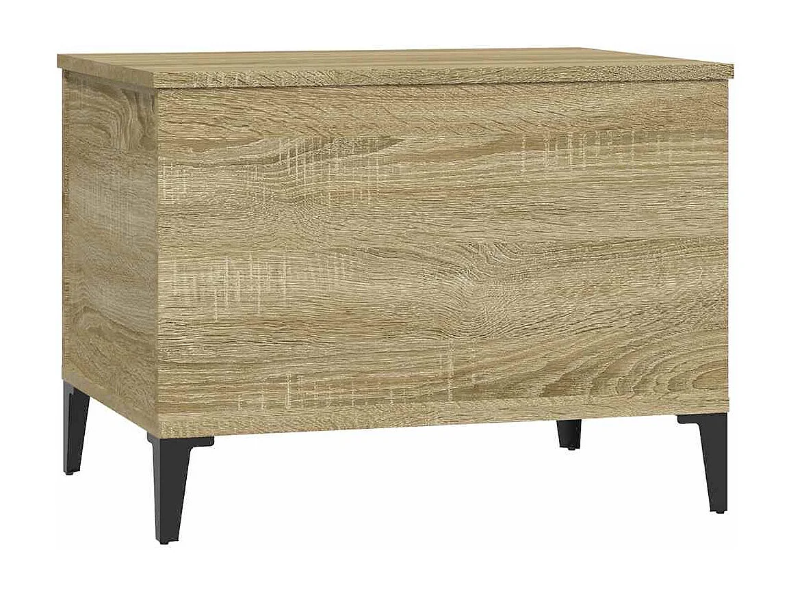 Table basse Chêne sonoma 60x44,5x45 cm Bois d'ingénierie