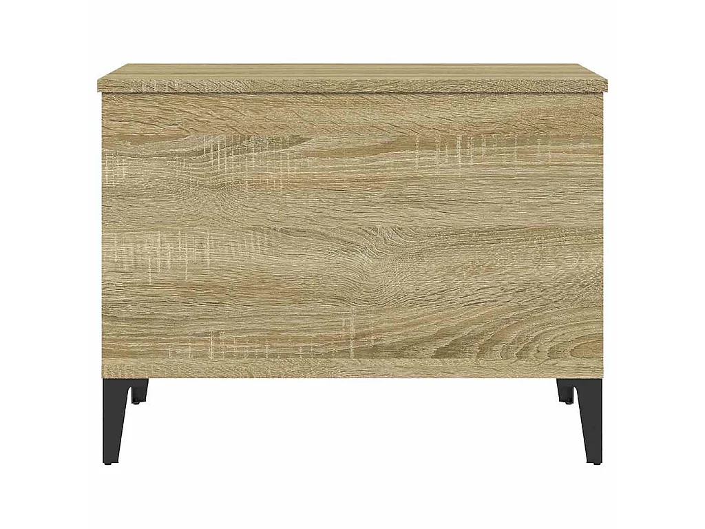 Table basse Chêne sonoma 60x44,5x45 cm Bois d'ingénierie