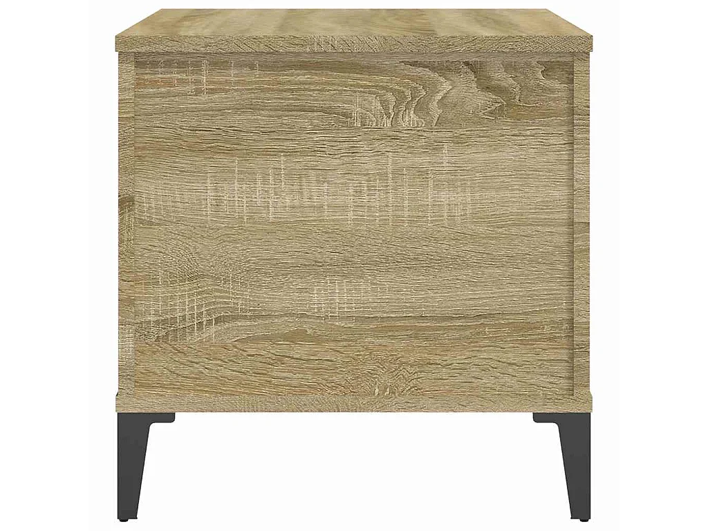 Table basse Chêne sonoma 60x44,5x45 cm Bois d'ingénierie