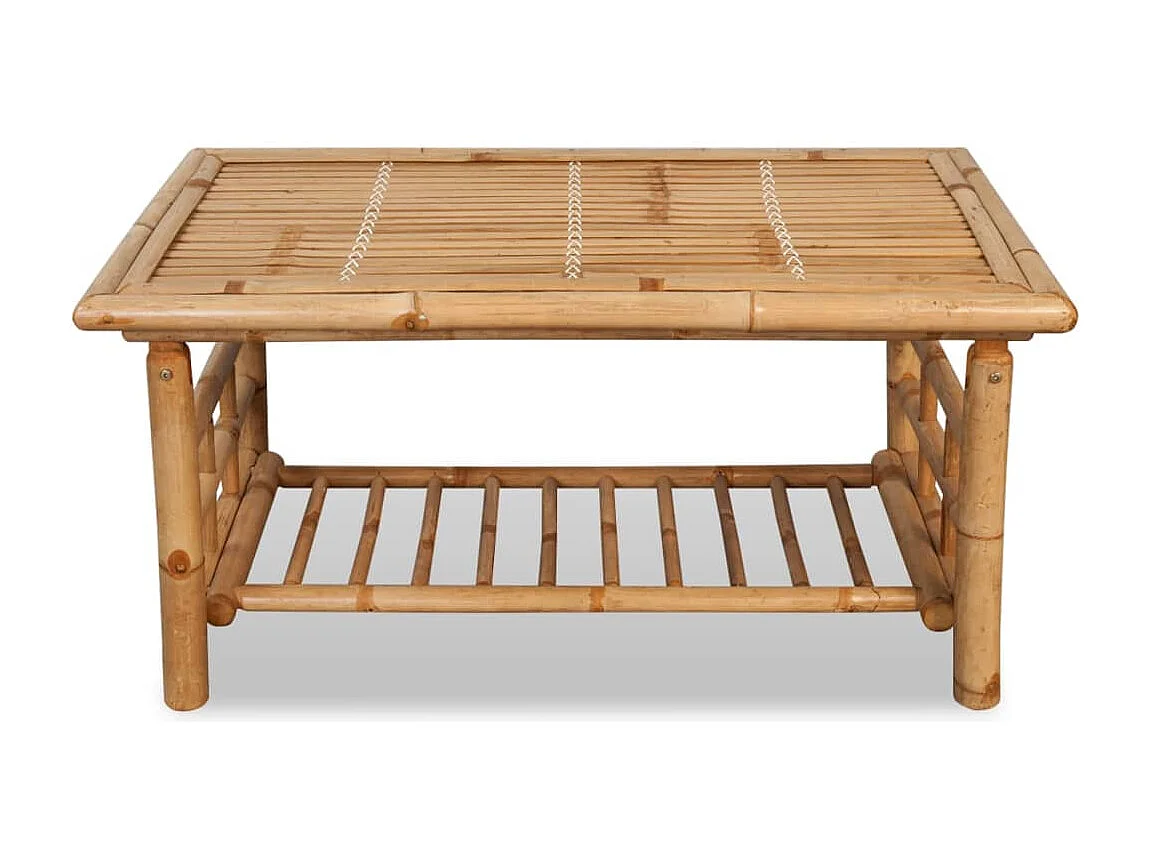 Couchtisch Bambus 90x50x45 cm