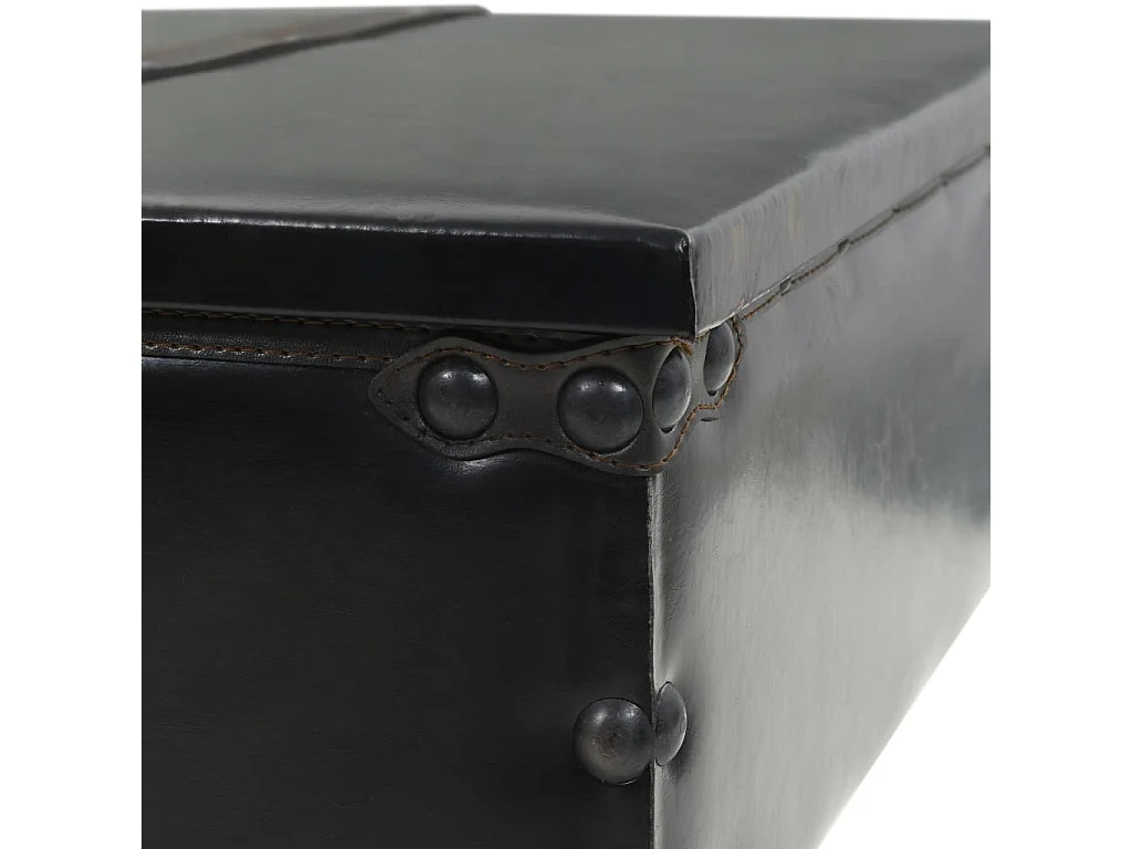 Mesa de centro de MDF y madera de abeto 110x55x43 cm