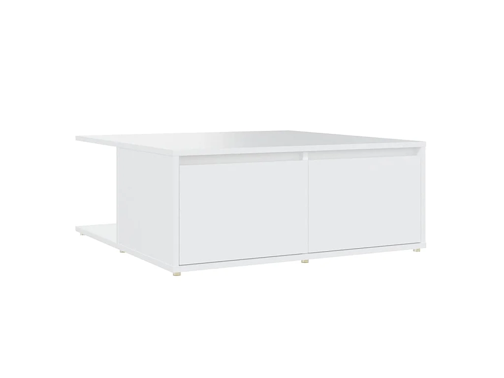 Mesa de centro 80x80x31 cm derivados de madeira branco