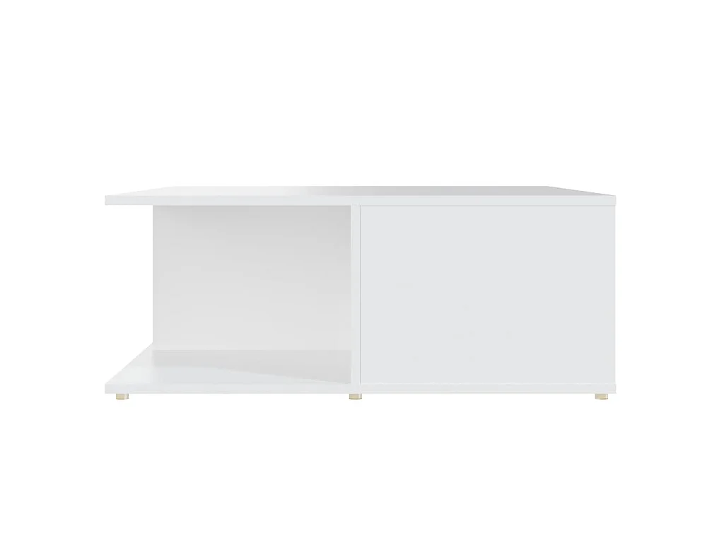 Mesa de centro 80x80x31 cm derivados de madeira branco
