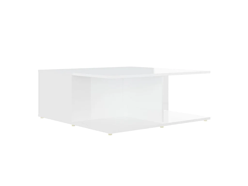 Mesa de centro 80x80x31 cm derivados de madeira branco
