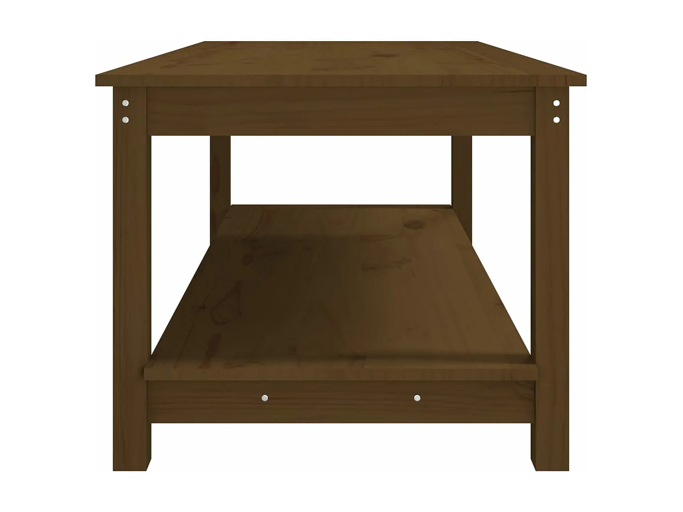 Salontafel 110x55x45 cm massief grenenhout honingbruin