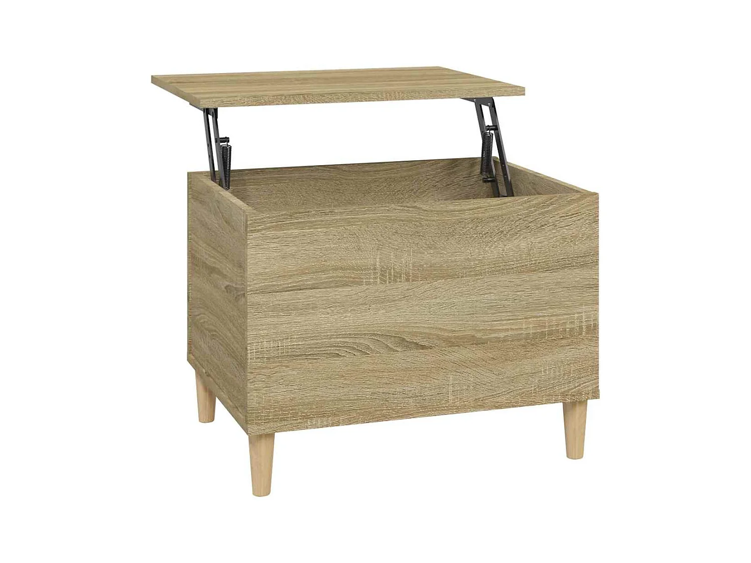 Table basse Chêne sonoma 60x44,5x45 cm Bois d'ingénierie