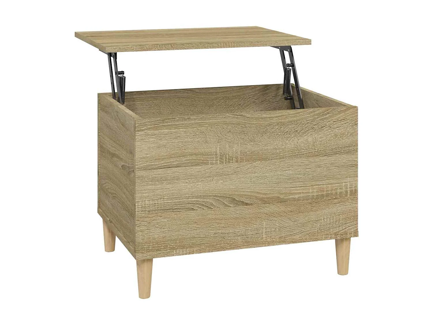 Table basse Chêne sonoma 60x44,5x45 cm Bois d'ingénierie