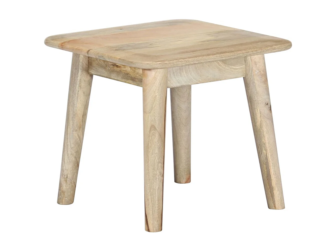 Couchtisch 45×45×40 cm Mango Massivholz