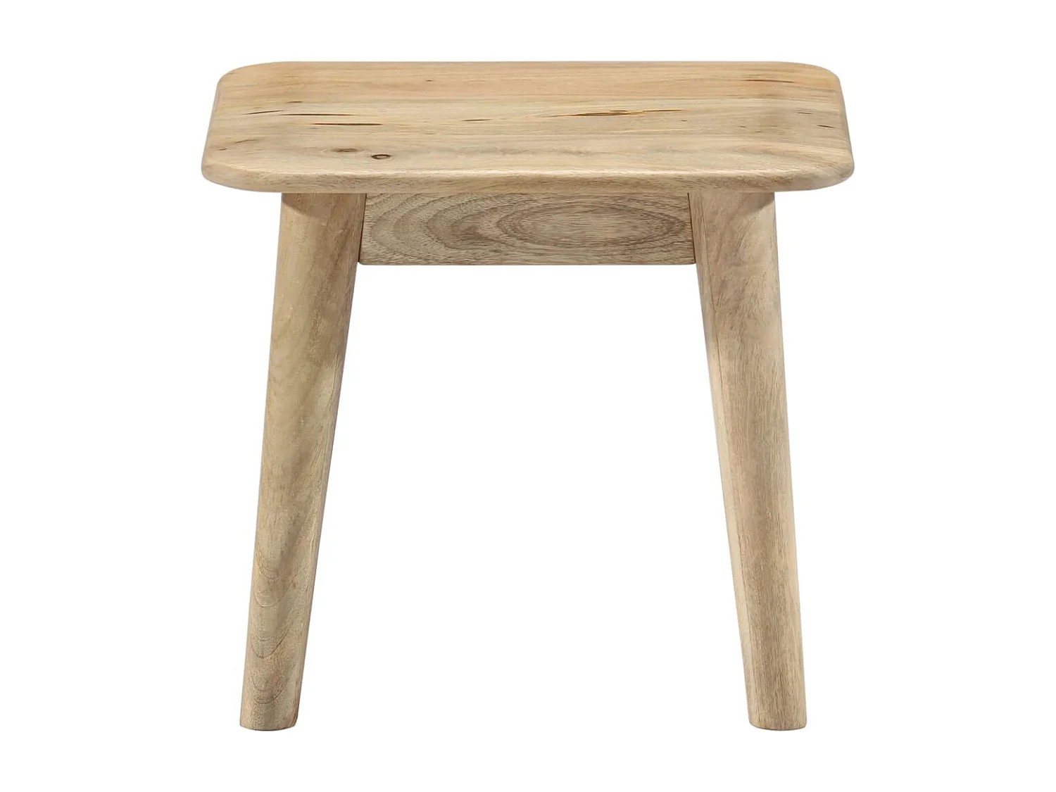 Couchtisch 45×45×40 cm Mango Massivholz