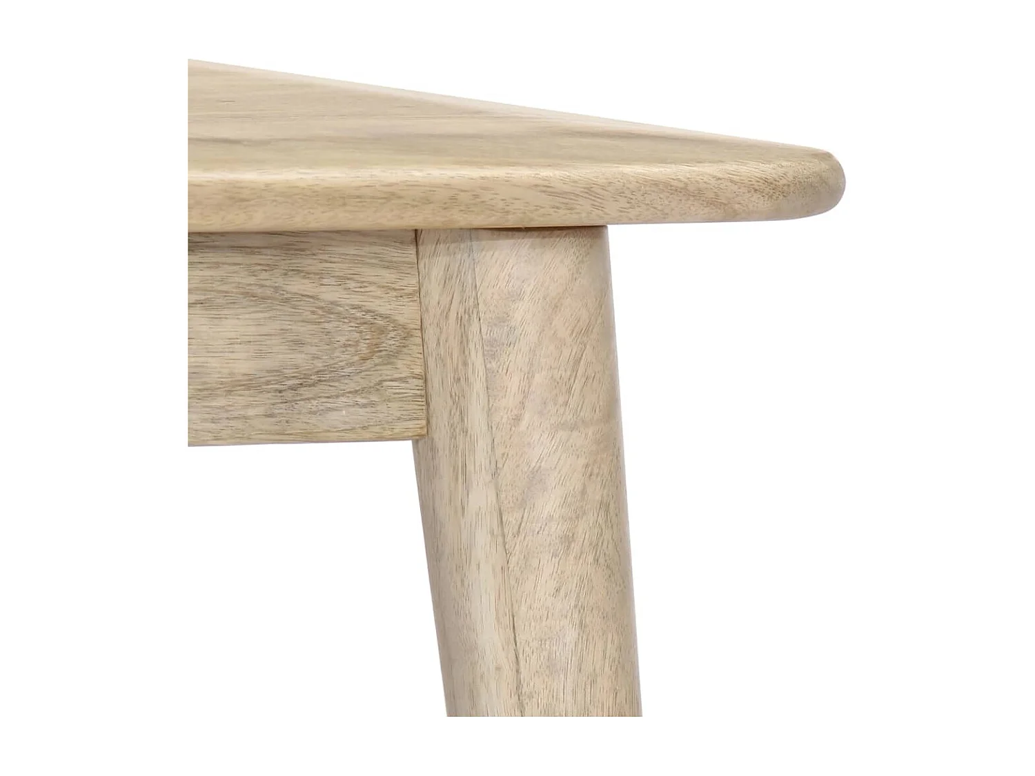 Couchtisch 45×45×40 cm Mango Massivholz