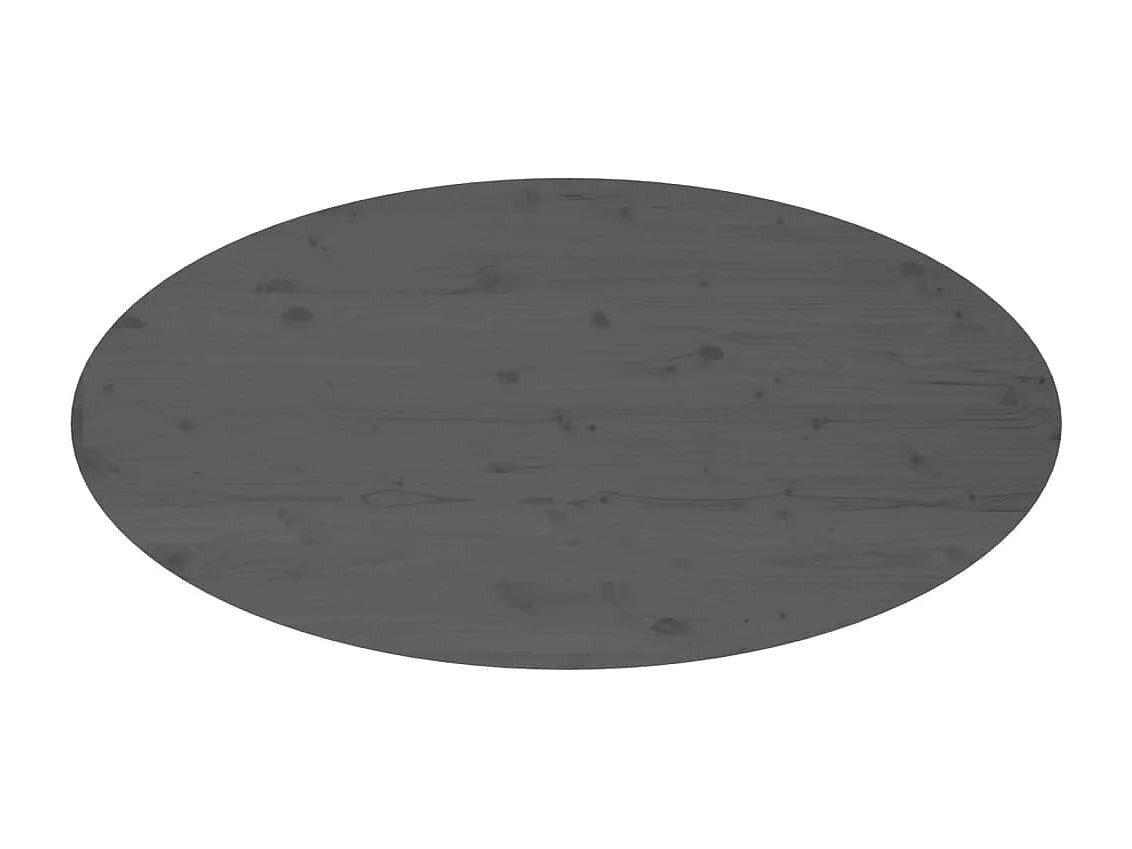 Salontafel 110x55x45 cm massief grenenhout grijs