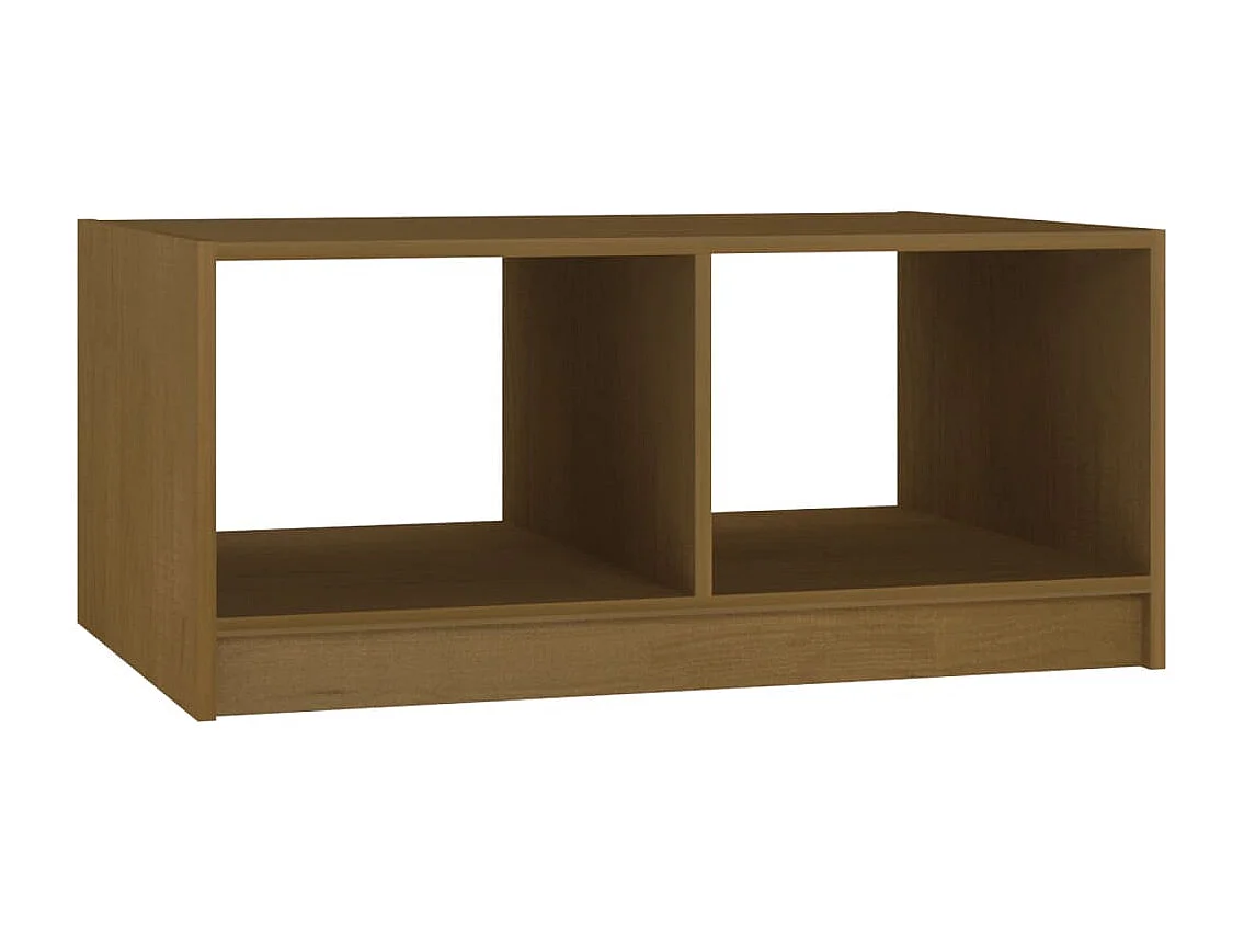 Couchtisch Honigbraun 75x50x33,5 cm Massivholz Kiefer