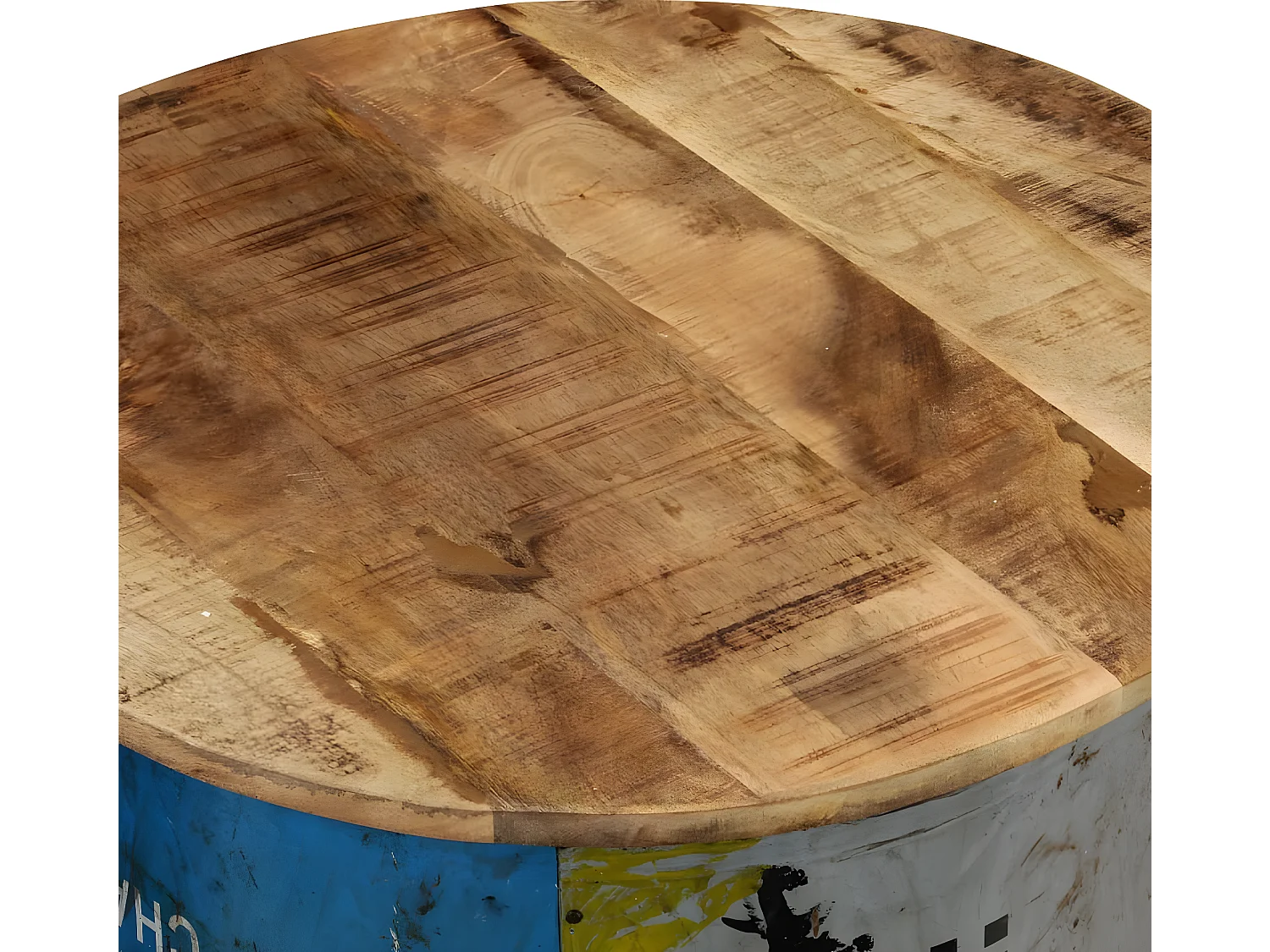 Tables basses 2 pcs Bois solide de manguier