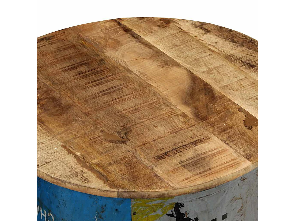 Tables basses 2 pcs Bois solide de manguier