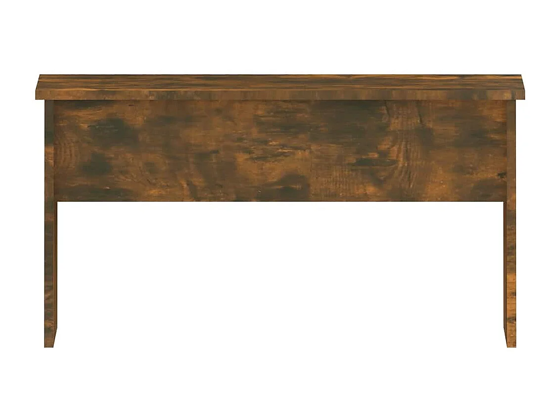 Mesa de centro madera ingeniería roble ahumado 80x50,5x41,5 cm