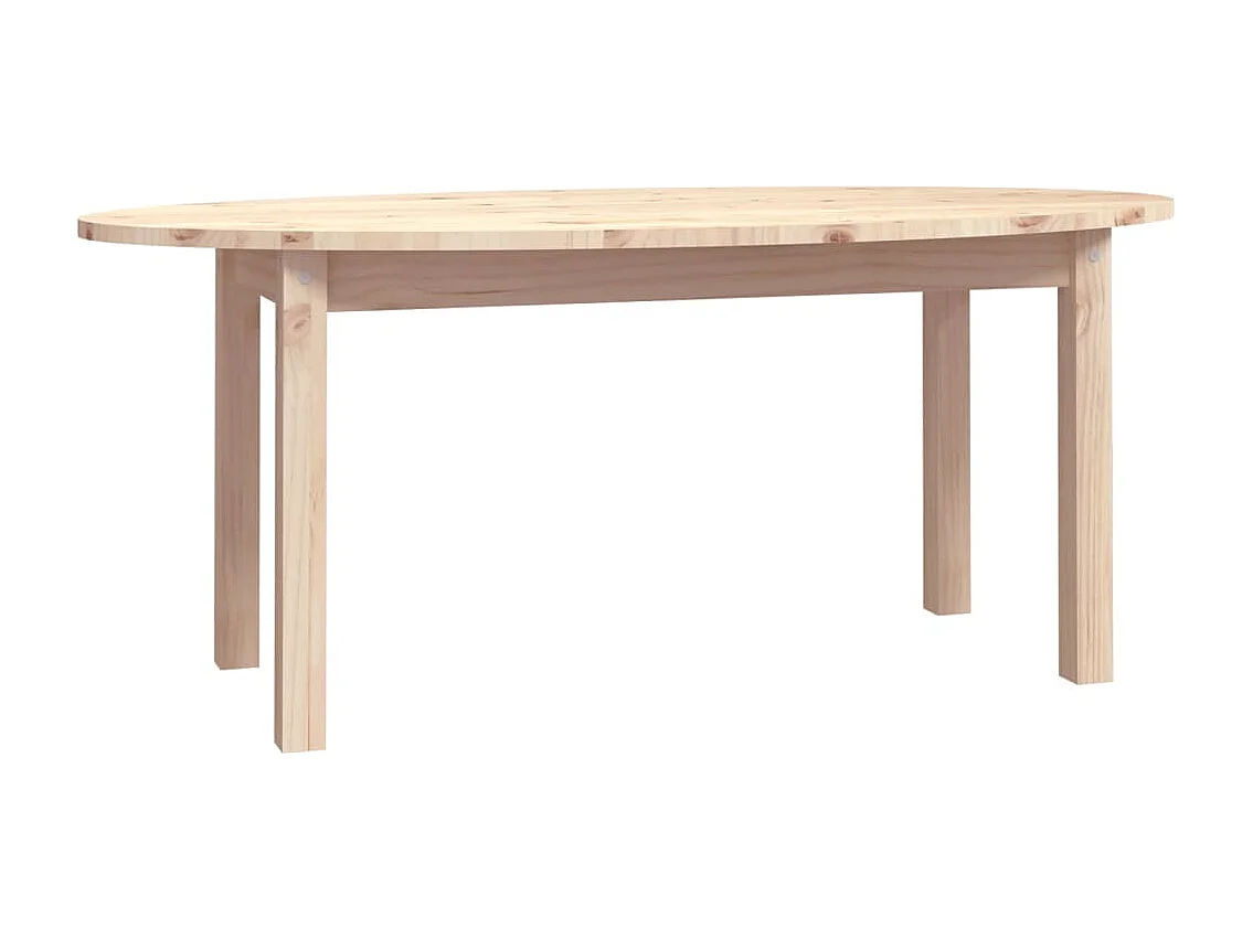 Table basse 110x55x45 cm Bois massif de pin