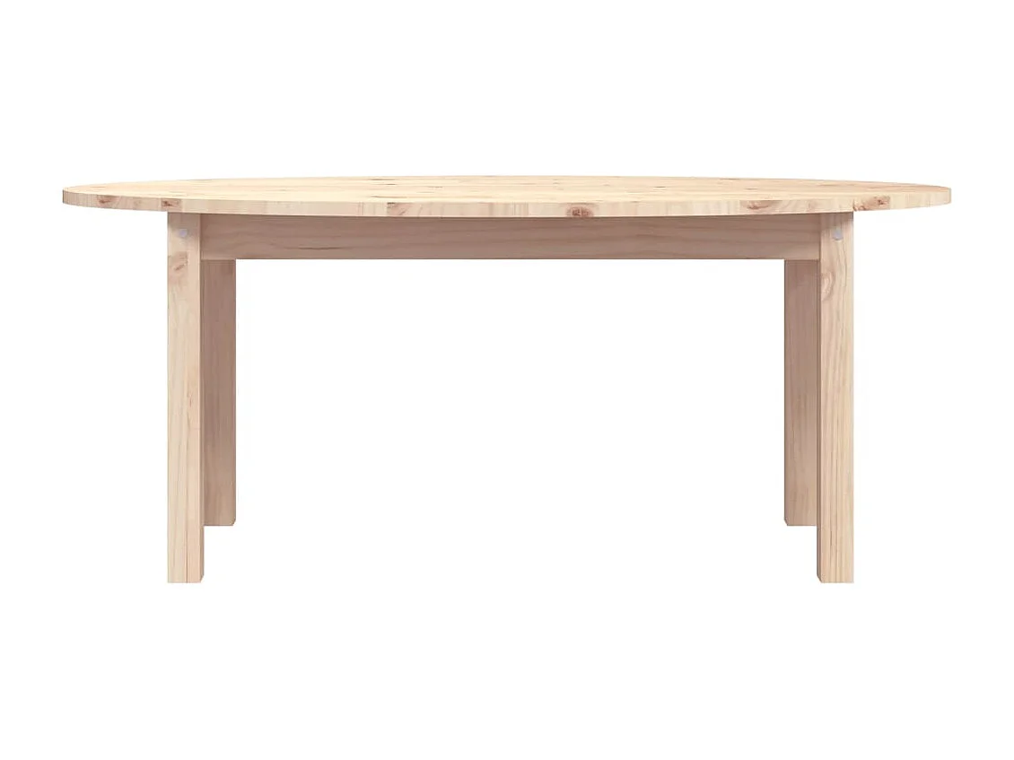 Table basse 110x55x45 cm Bois massif de pin