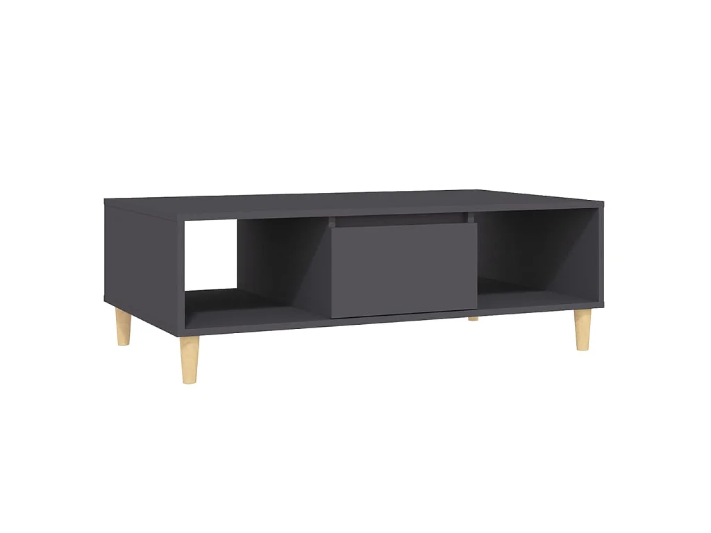 Salontafel 103,5x60x35 cm bewerkt hout grijs
