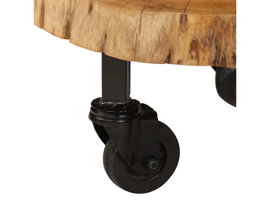 Salontafel 60x55x25 cm massief acaciahout