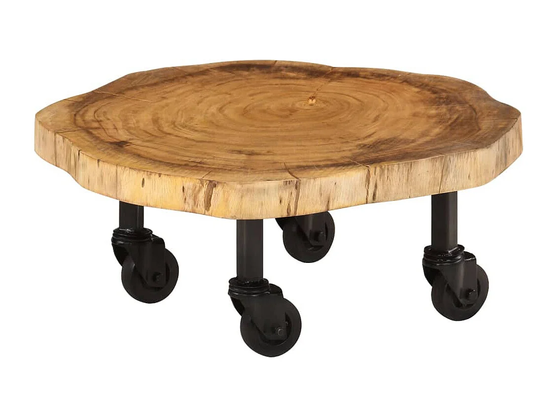 Salontafel 60x55x25 cm massief acaciahout