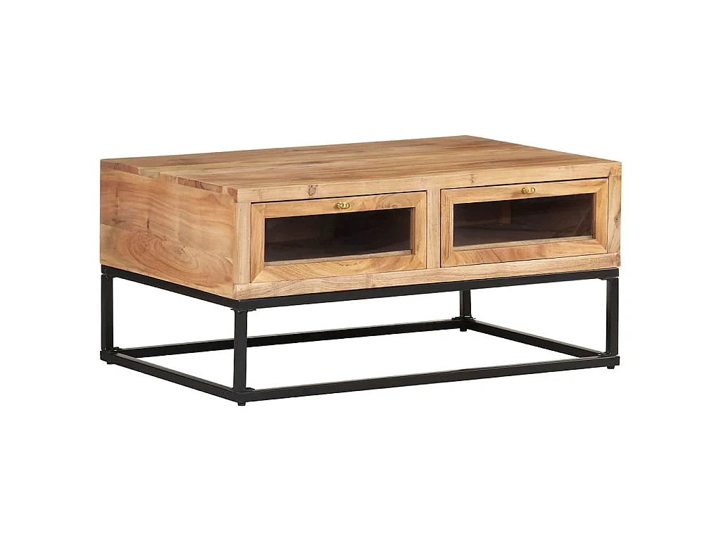Table basse 90x60x40 cm Bois d'acacia massif