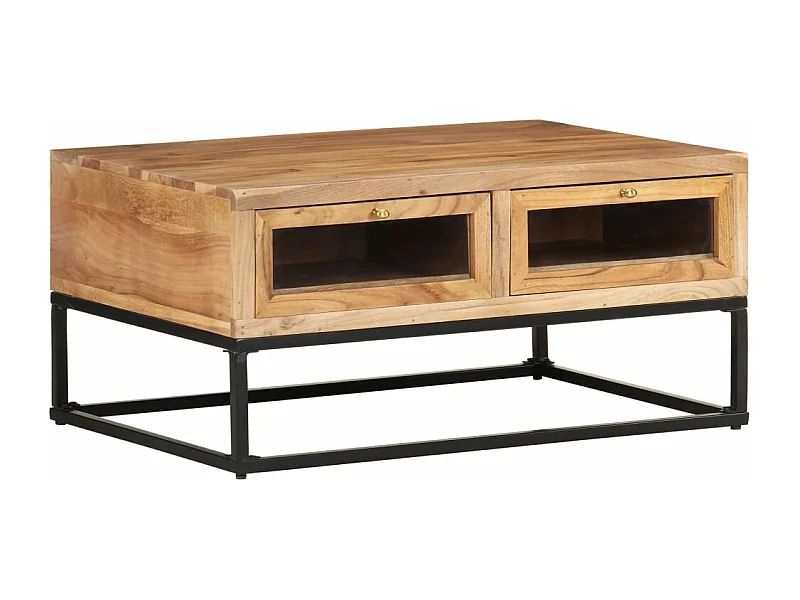 Table basse 90x60x40 cm Bois d'acacia massif