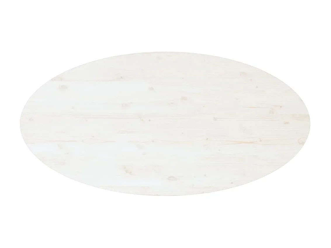 Salontafel 110x55x45 cm massief grenenhout wit