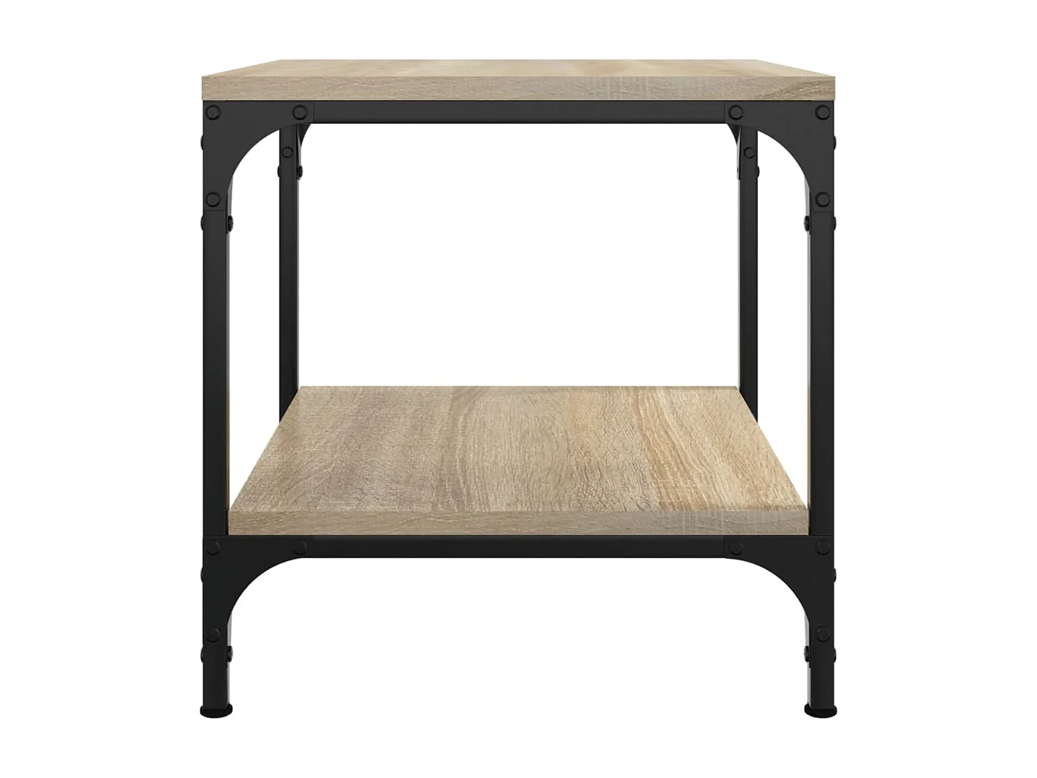 Tables d'appoint 2 pcs Chêne sonoma 40x40x40 cm Bois ingénierie