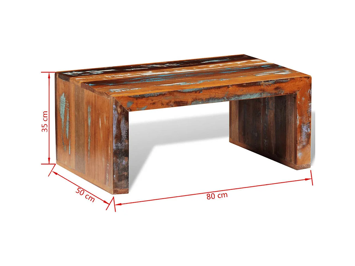 Table basse Bois recyclé