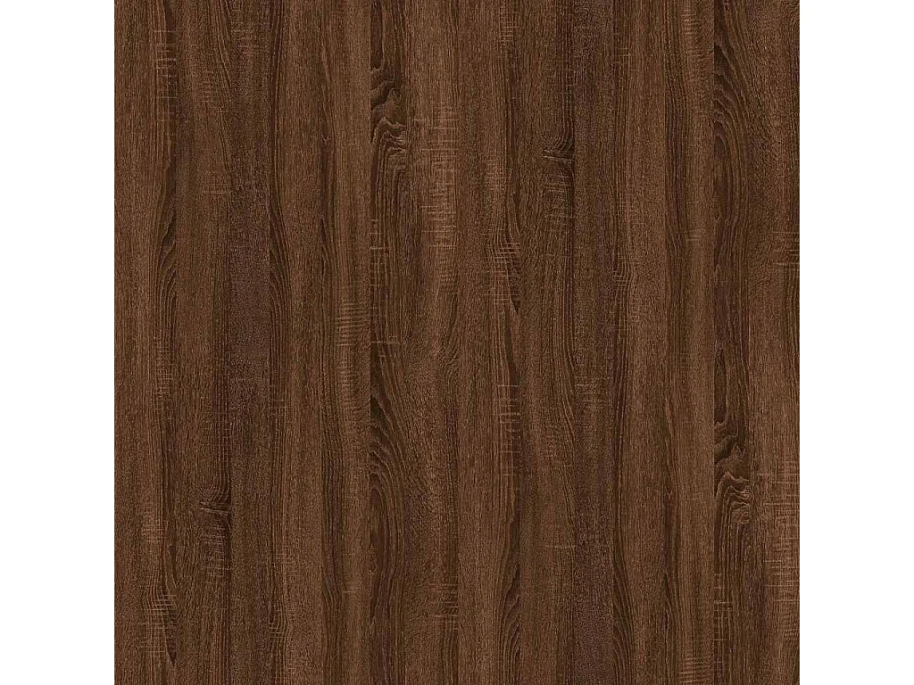 Salontafel 60x44,5x45 cm bewerkt hout bruin eikenkleur