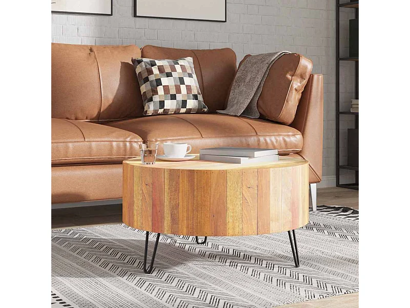 Salontafel massief gerecycled hout