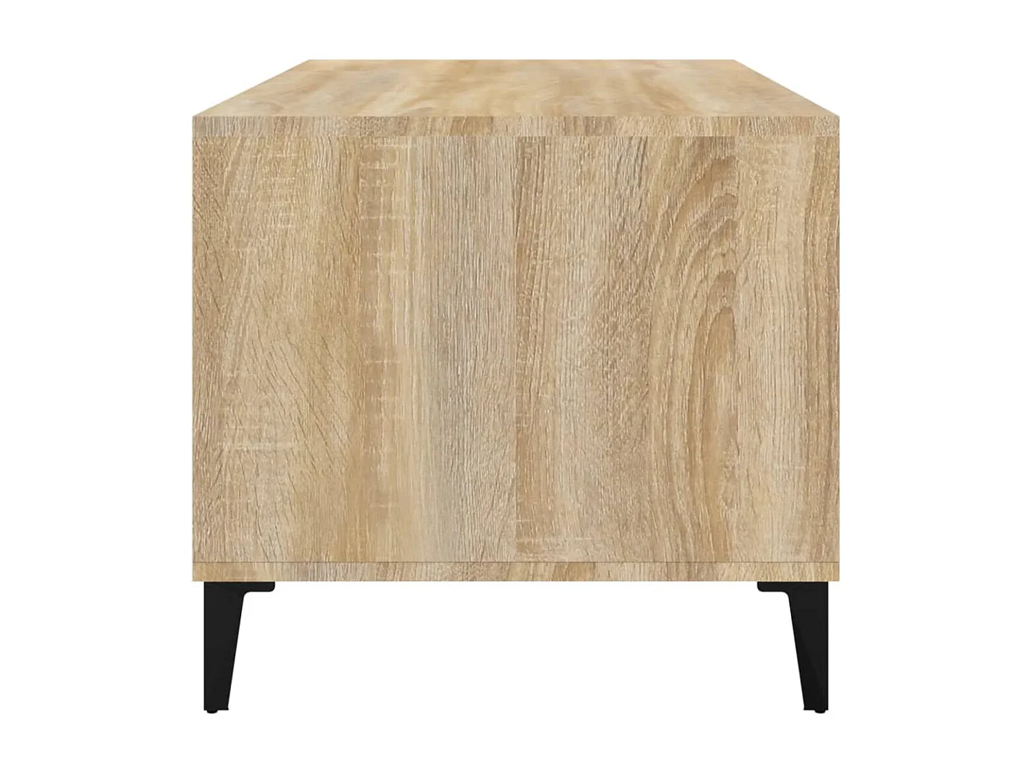 Mesa de centro madera contrachapada roble Sonoma 90x49x45 cm