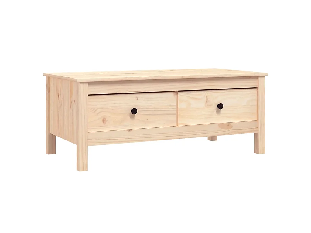 Salontafel 100x50x40 cm massief grenenhout