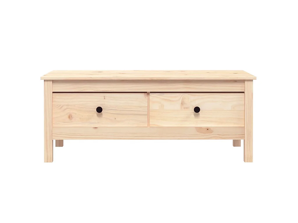 Salontafel 100x50x40 cm massief grenenhout