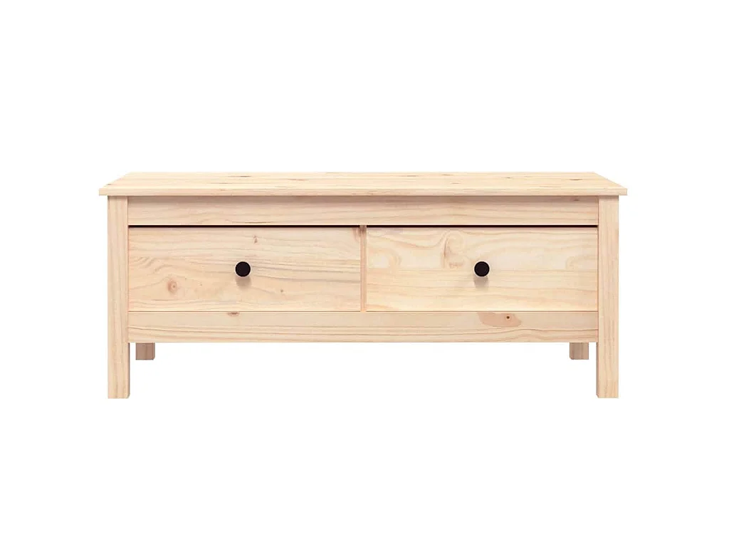 Salontafel 100x50x40 cm massief grenenhout