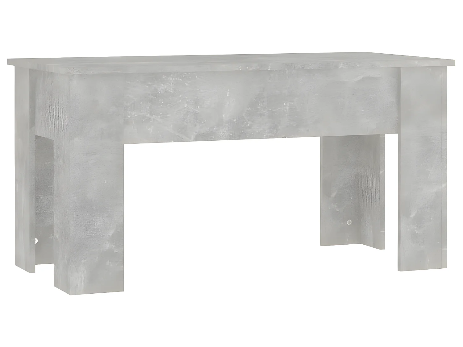Couchtisch Betongrau 101x49x52 cm Holzwerkstoff