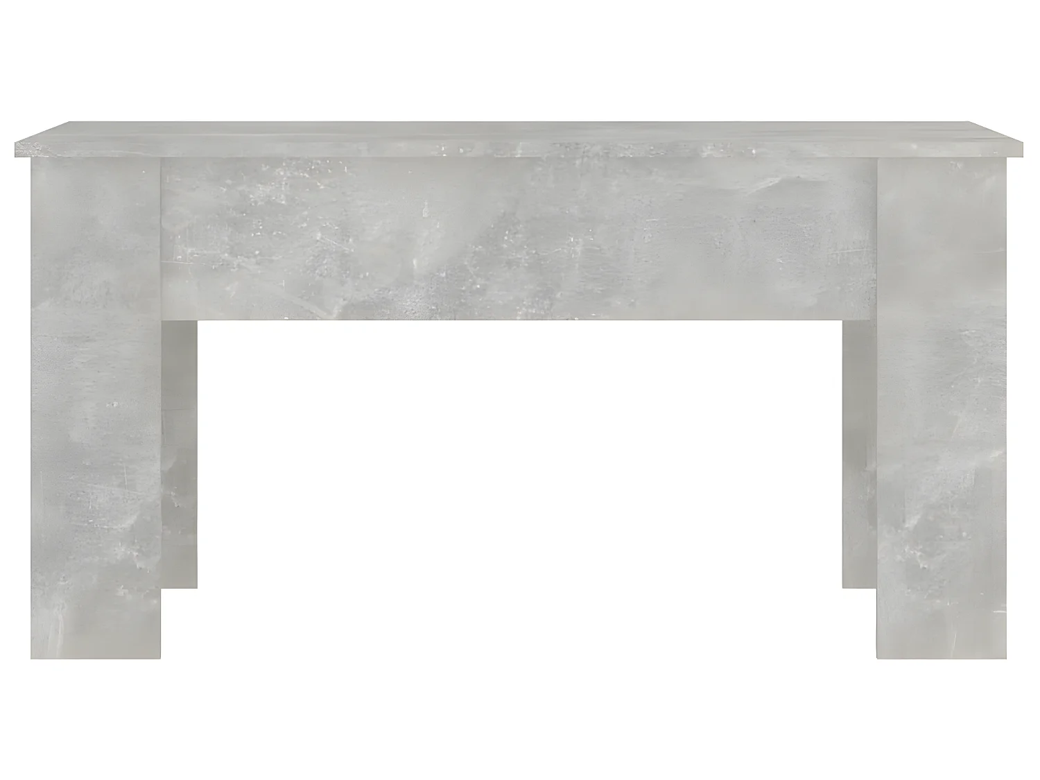 Couchtisch Betongrau 101x49x52 cm Holzwerkstoff