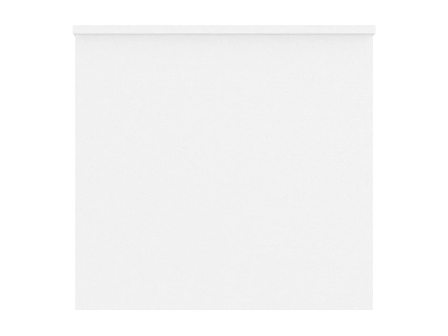 Table basse Blanc 102x55,5x52,5 cm Bois d'ingénierie