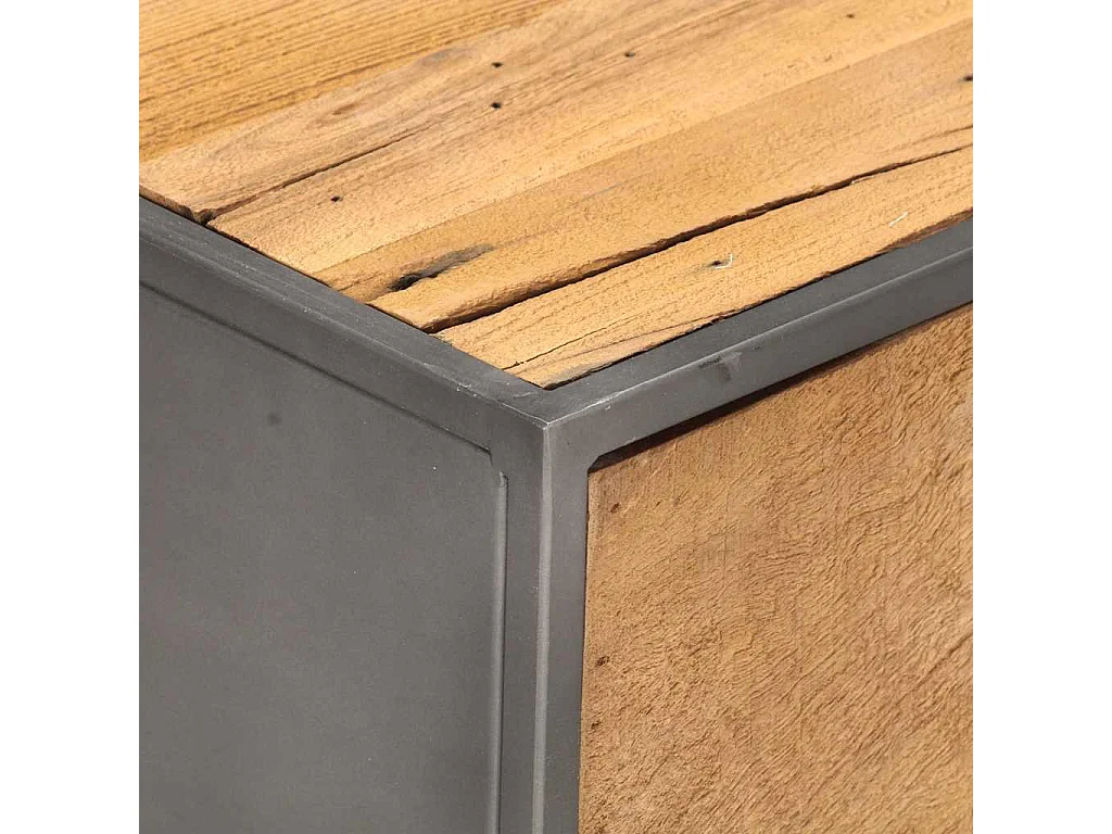 Salontafel 90x50x35 cm massief gerecycled hout