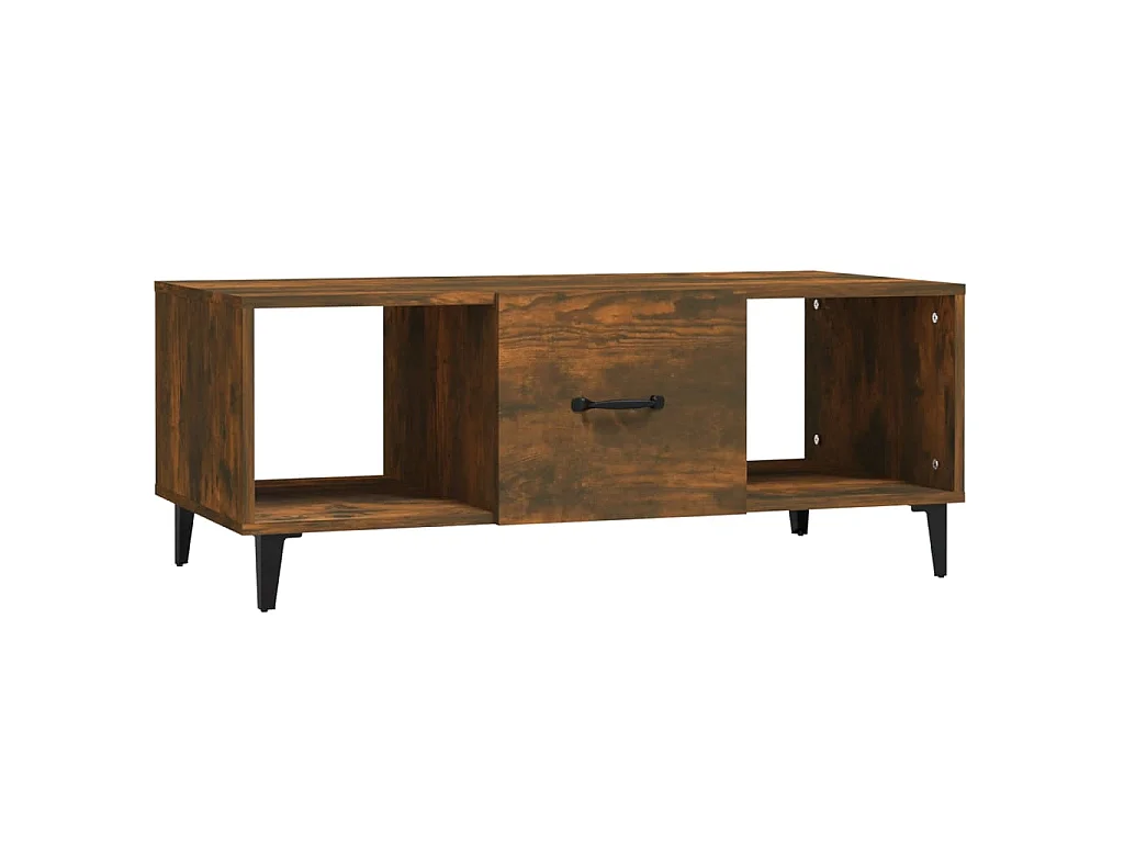 Couchtisch Räuchereiche 102x50x40 cm Holzwerkstoff