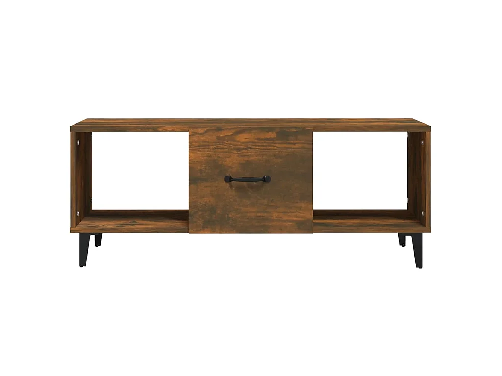 Couchtisch Räuchereiche 102x50x40 cm Holzwerkstoff