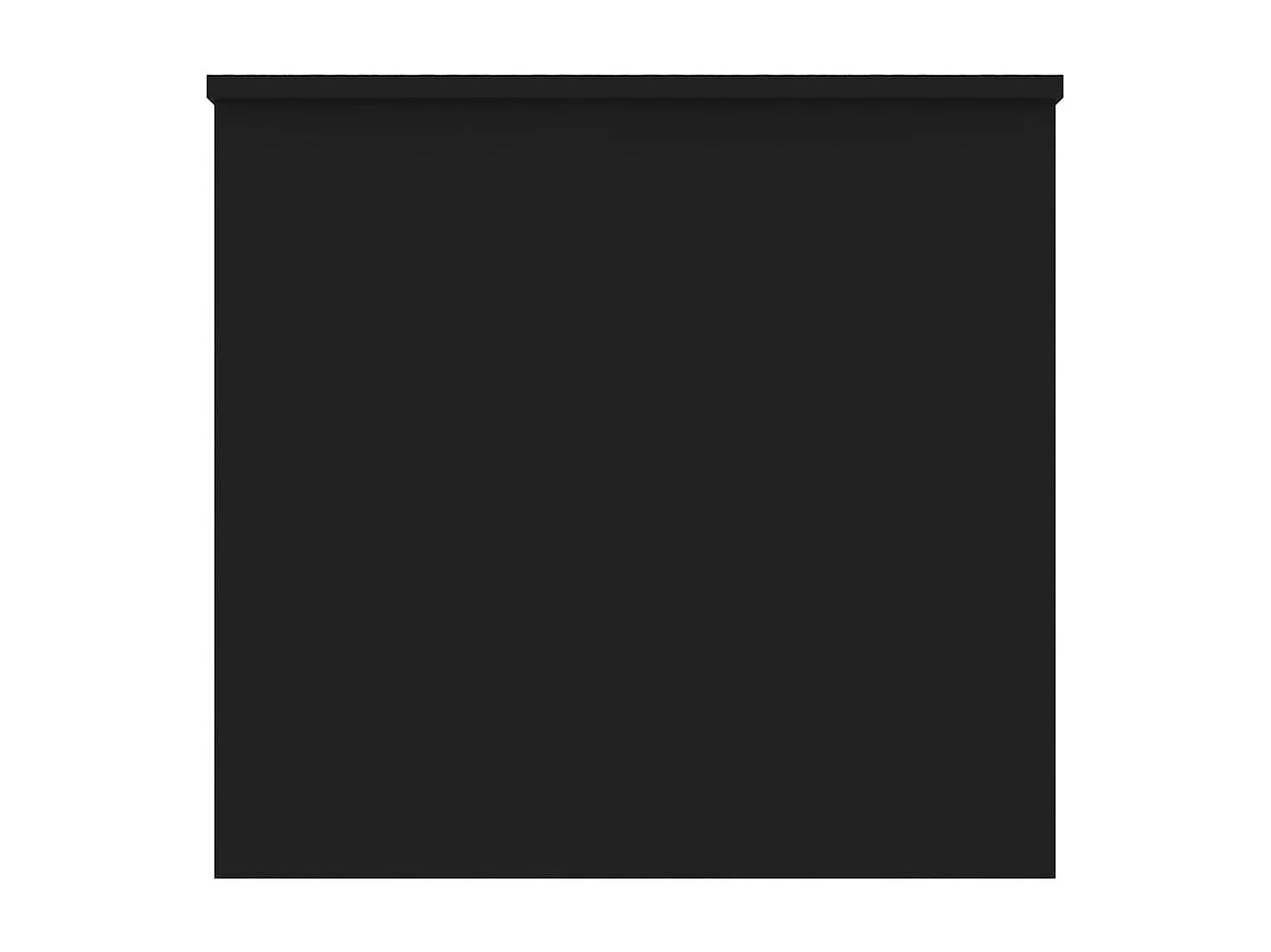 Salontafel 102x55,5x52,5 cm bewerkt hout zwart