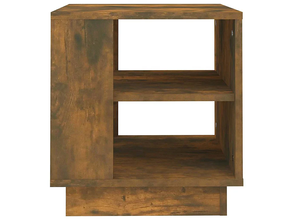 Couchtisch Räuchereiche 40x40x43 cm Holzwerkstoff