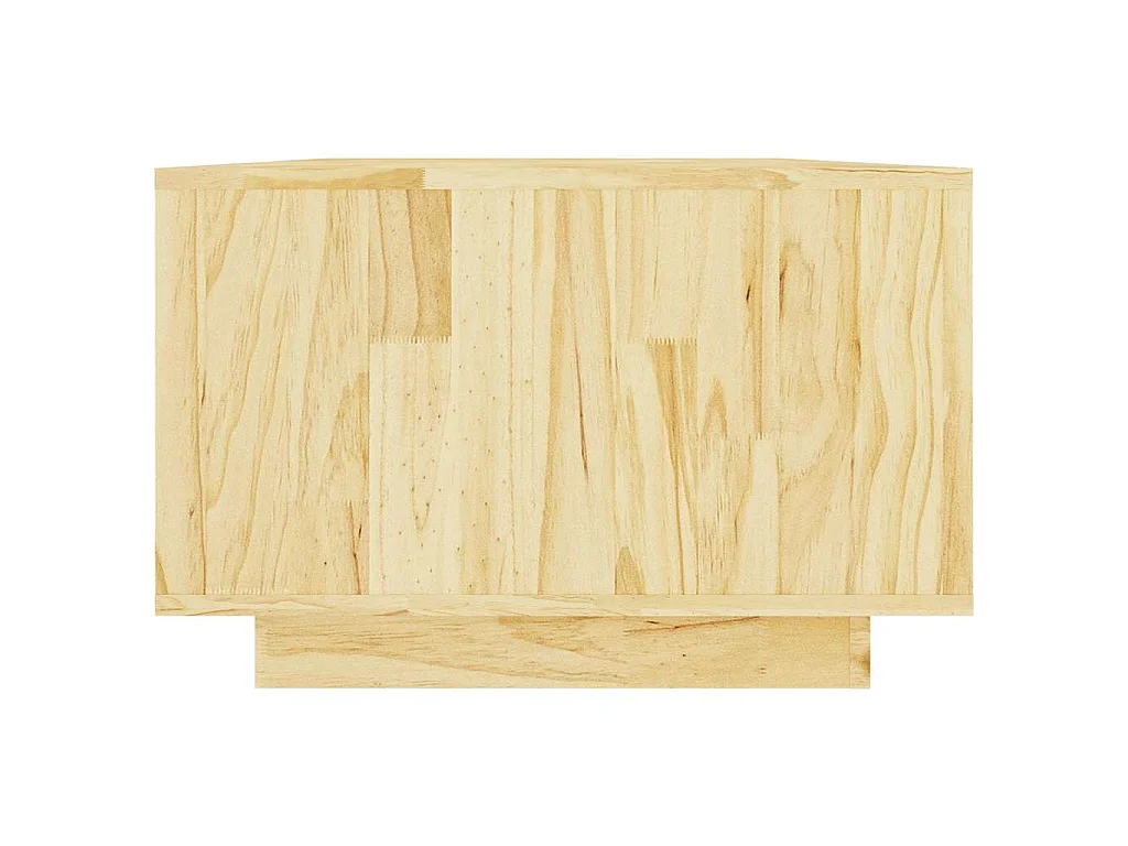 Table basse 110x50x33,5 cm bois de pin massif