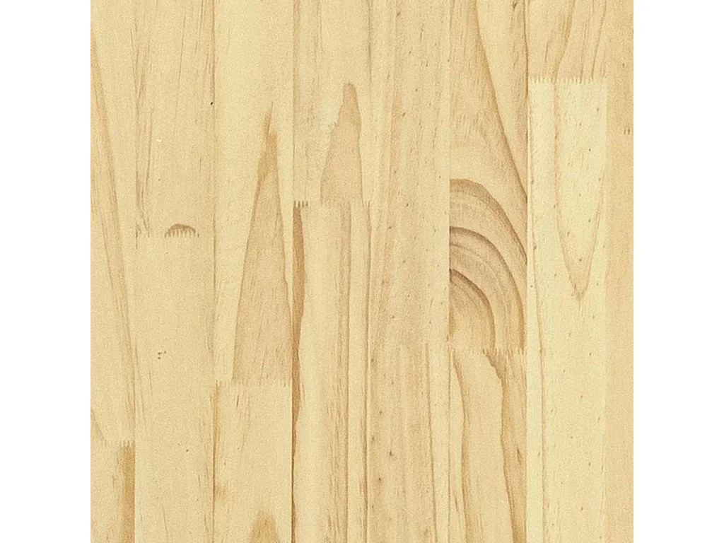 Table basse 110x50x33,5 cm bois de pin massif