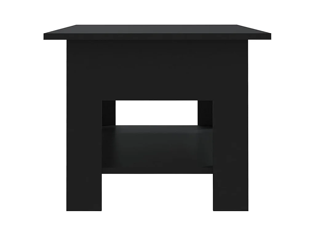 Couchtisch Schwarz 102x55x42 cm Holzwerkstoff