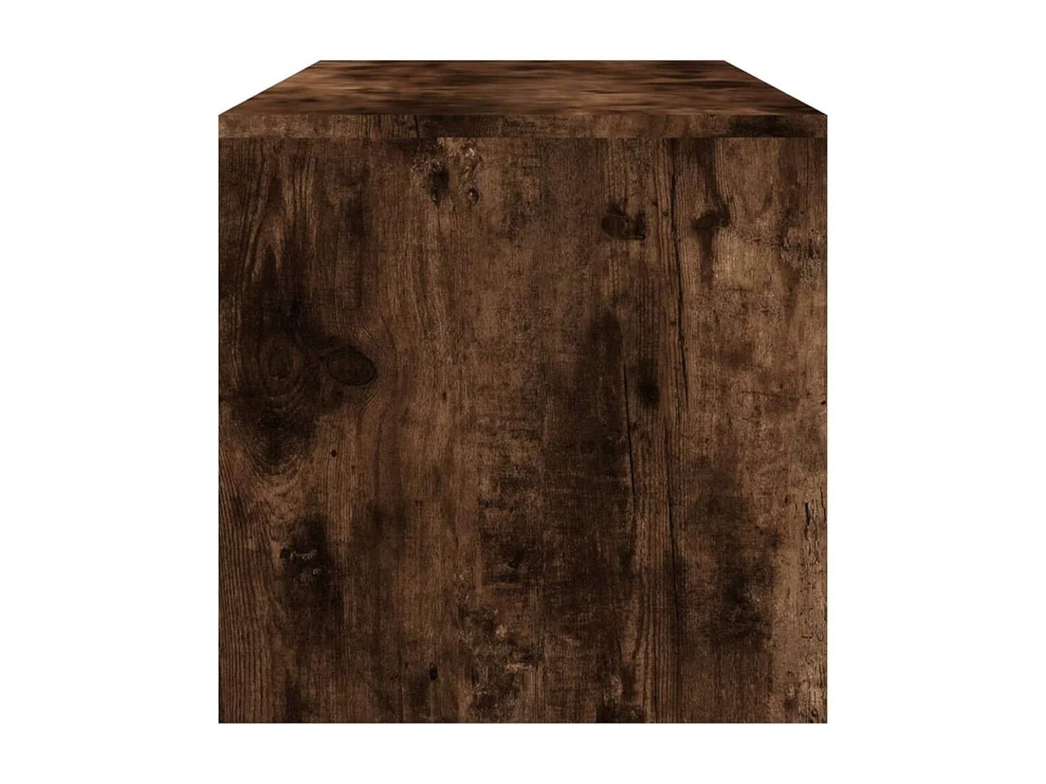 Tavolino da Salotto Rovere Fumo 100x40x40 cm Legno Multistrato